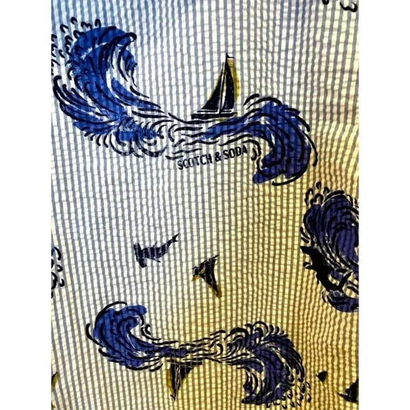 Scotch & Soda Boys Anorak Pullover 100% Cotton Size 14 - Picture 4 of 7